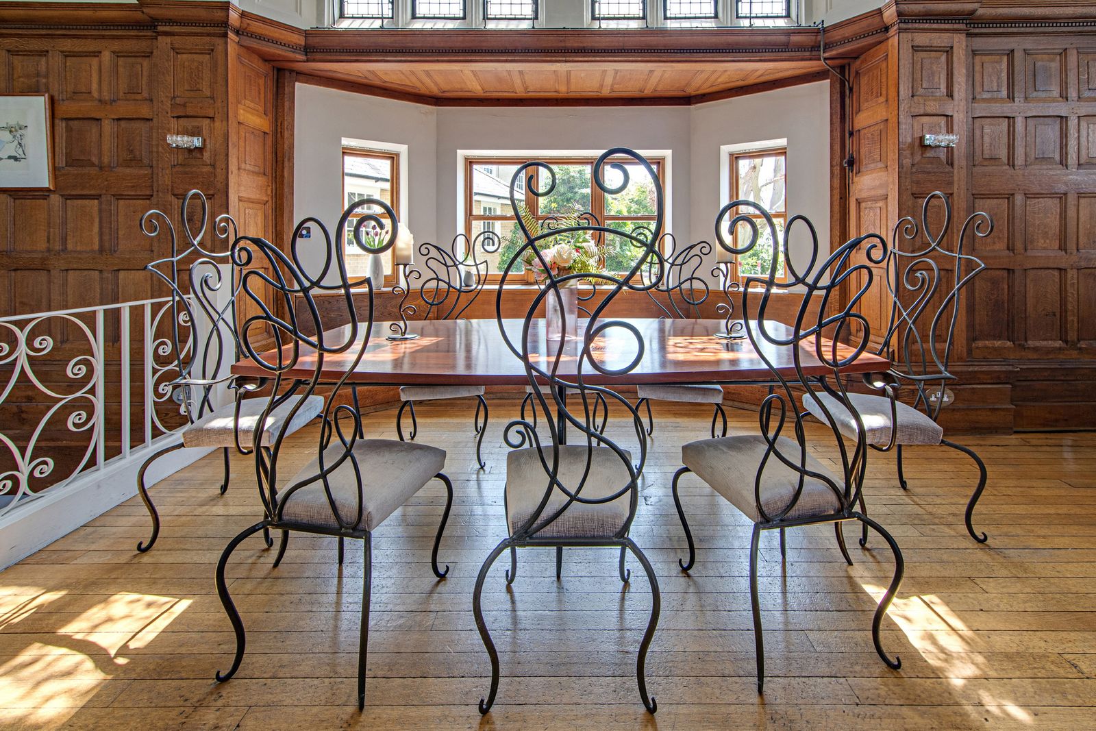 Bespoke Heather Burrell Dining Table And 8 Chairs