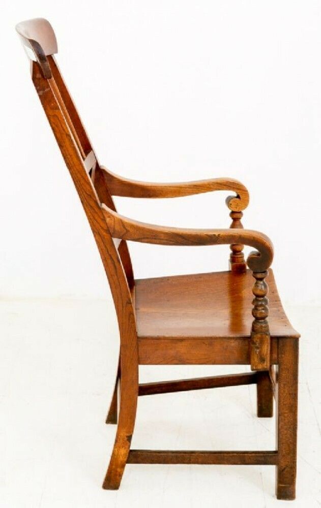 Elm Farmhouse Arm Chair Country Interiors 1800 photo furniture