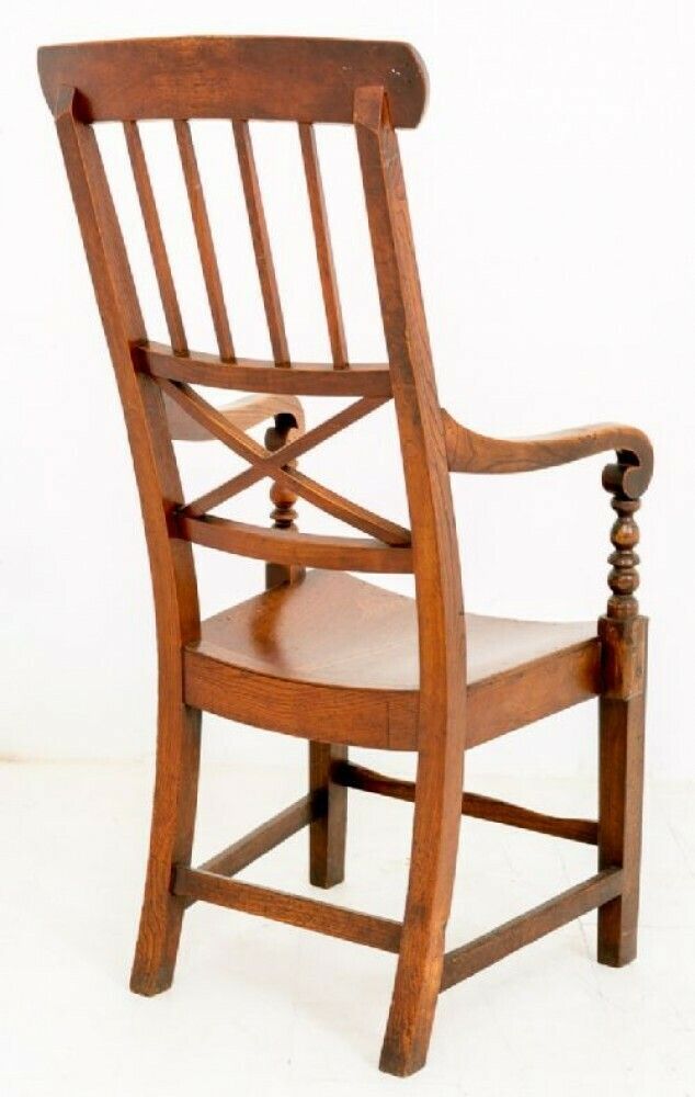 Elm Farmhouse Arm Chair Country Interiors 1800 photo for sale