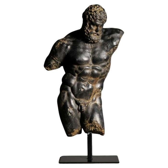 Statue Of Hercules, Greek Mythology, 20th Century.