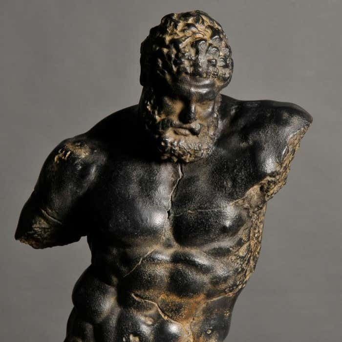 Statue Of Hercules, Greek Mythology, 20th Century. photo for sale