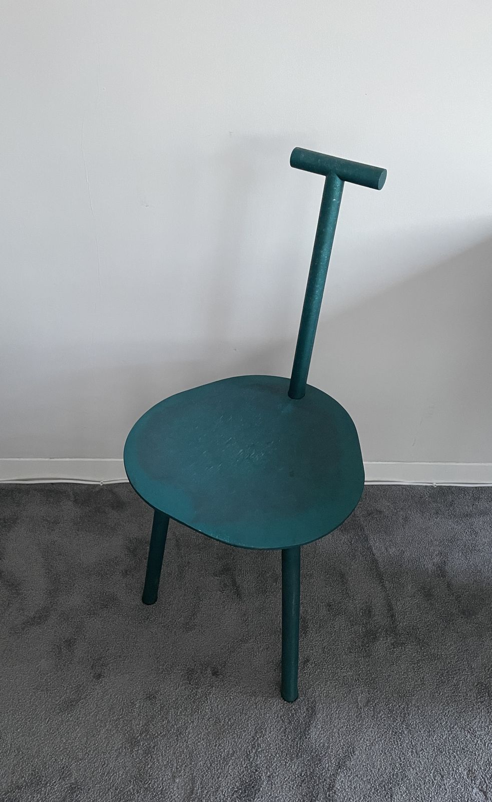 Toogood Spade Chair, Aluminium Anodised Green photo furniture