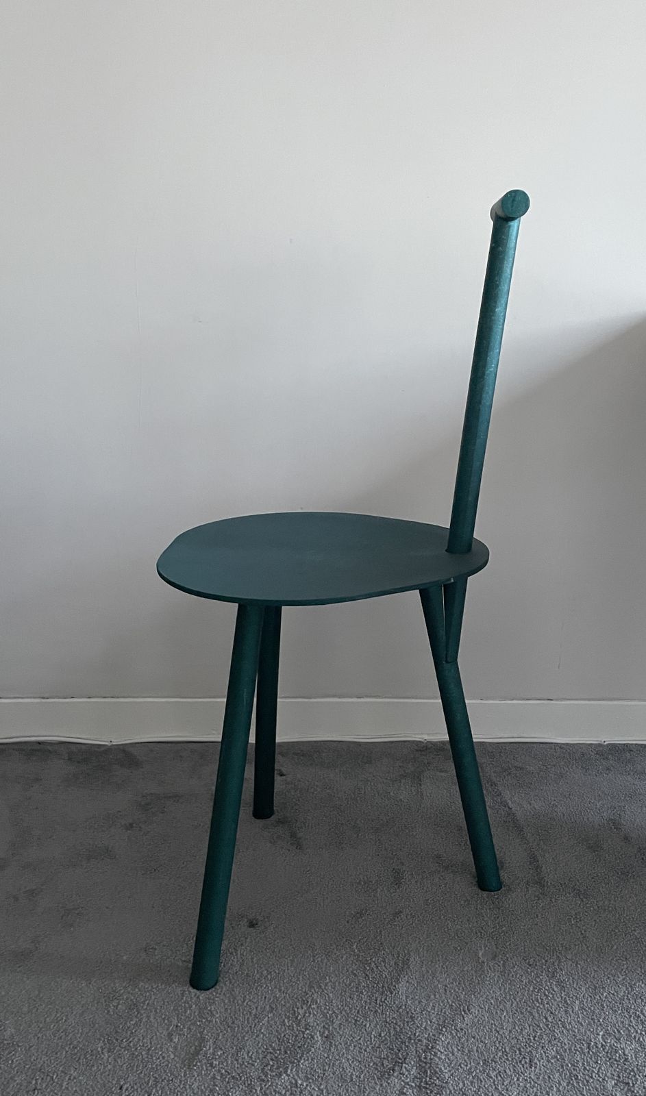 Toogood Spade Chair, Aluminium Anodised Green photo for sale