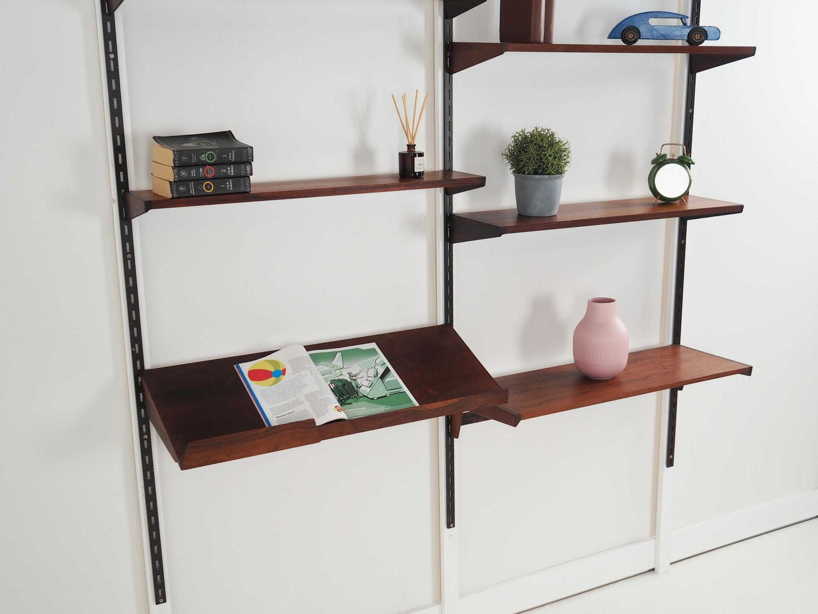 Vintage System Bookcase, Danish Design, 1960s, Designer: Kai Kristiansen photo 2249.0