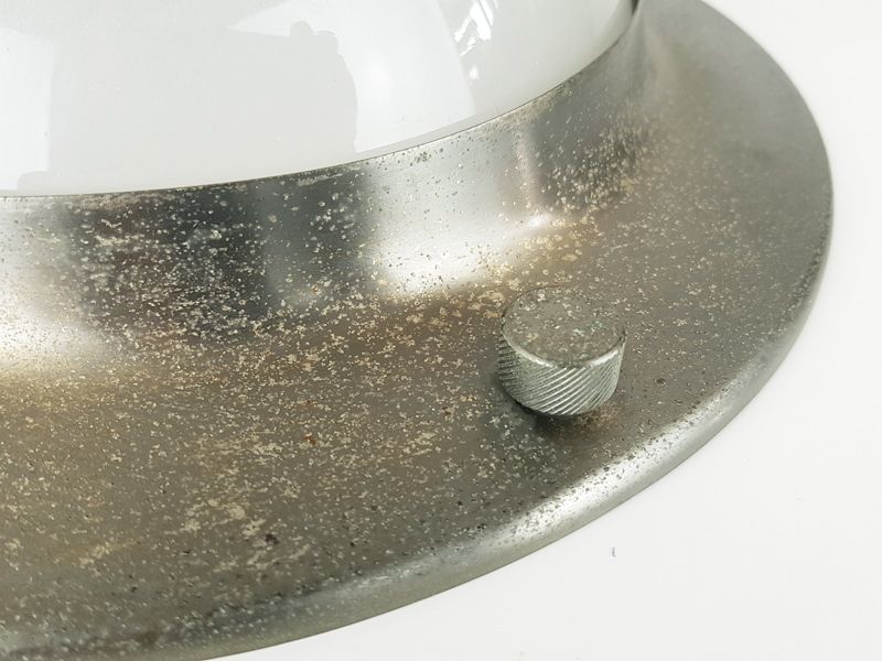 Burnished Brass & Glass Tommy Lsp6 Wall Lamp By Luigi Caccia Dominioni For Azucena, 1960s photo furniture