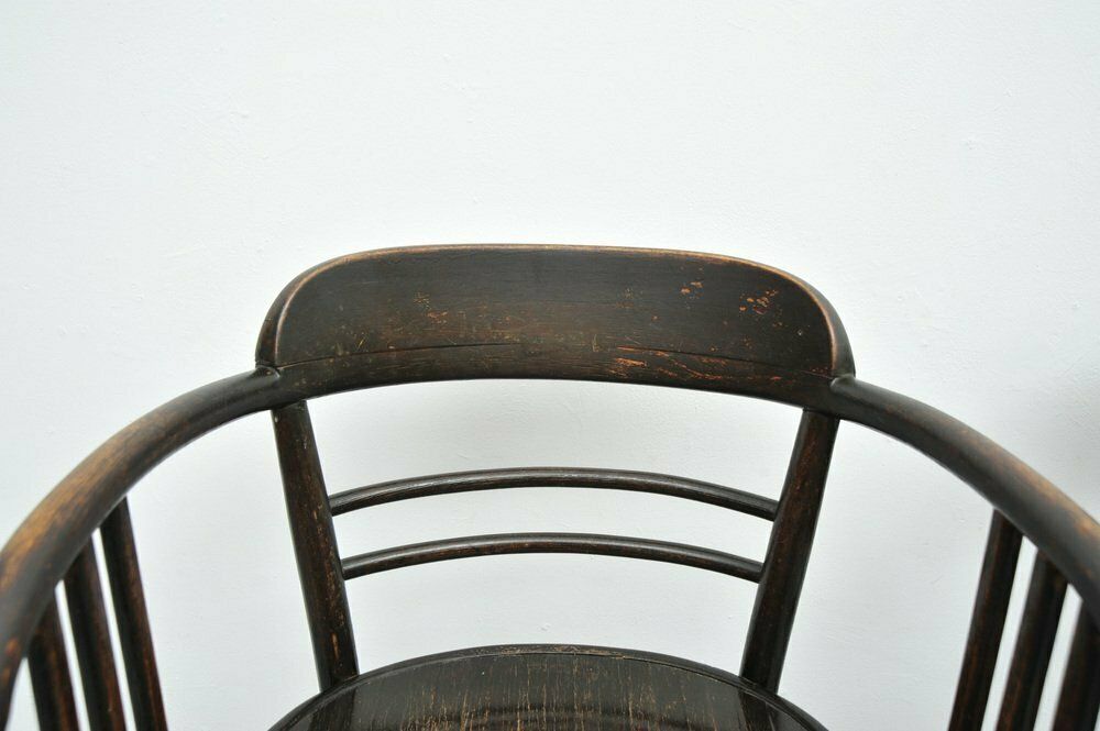 Model 6093 Chairs In Beech By Jacob & Josef Kohn, Vienna, Austria, 1890s, Set Of 2 photo buy