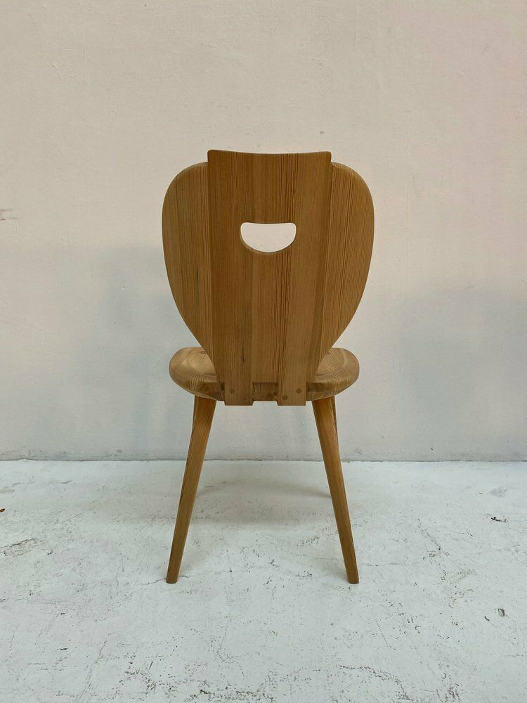 Sörgården Chairs In Pine By Carl Malmsten For Svensk Fur, 1950s, Set Of 4 photo 4253.0