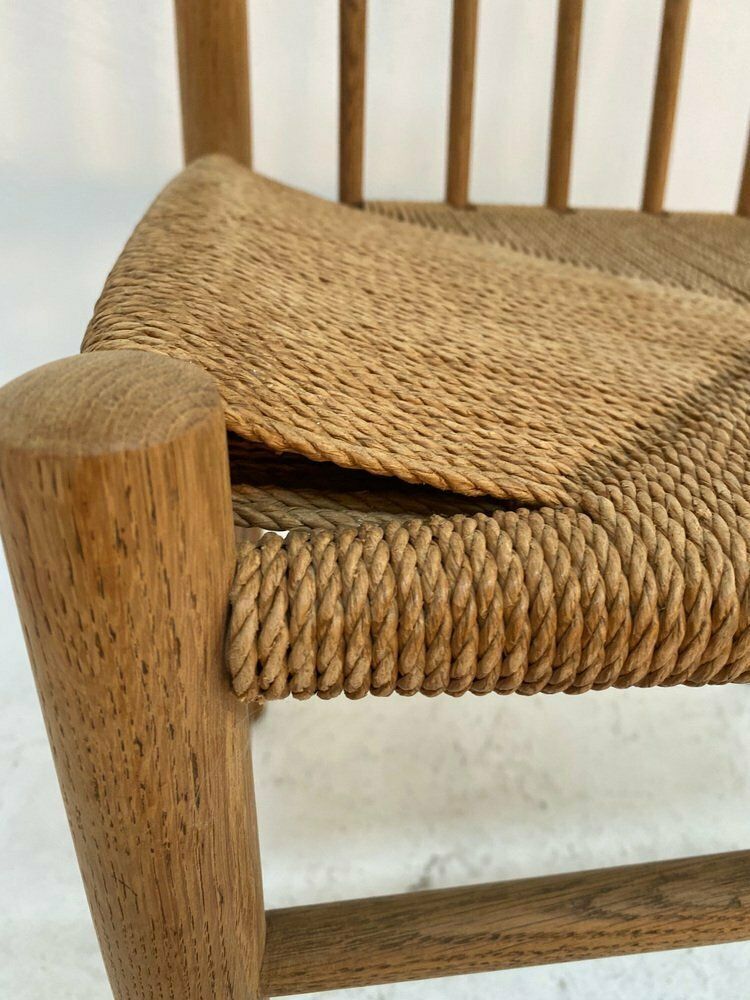 Danish Oak Dining Chairs By Jørgen Bækmark For Fdb, 1950s, Set Of 6 photo buy