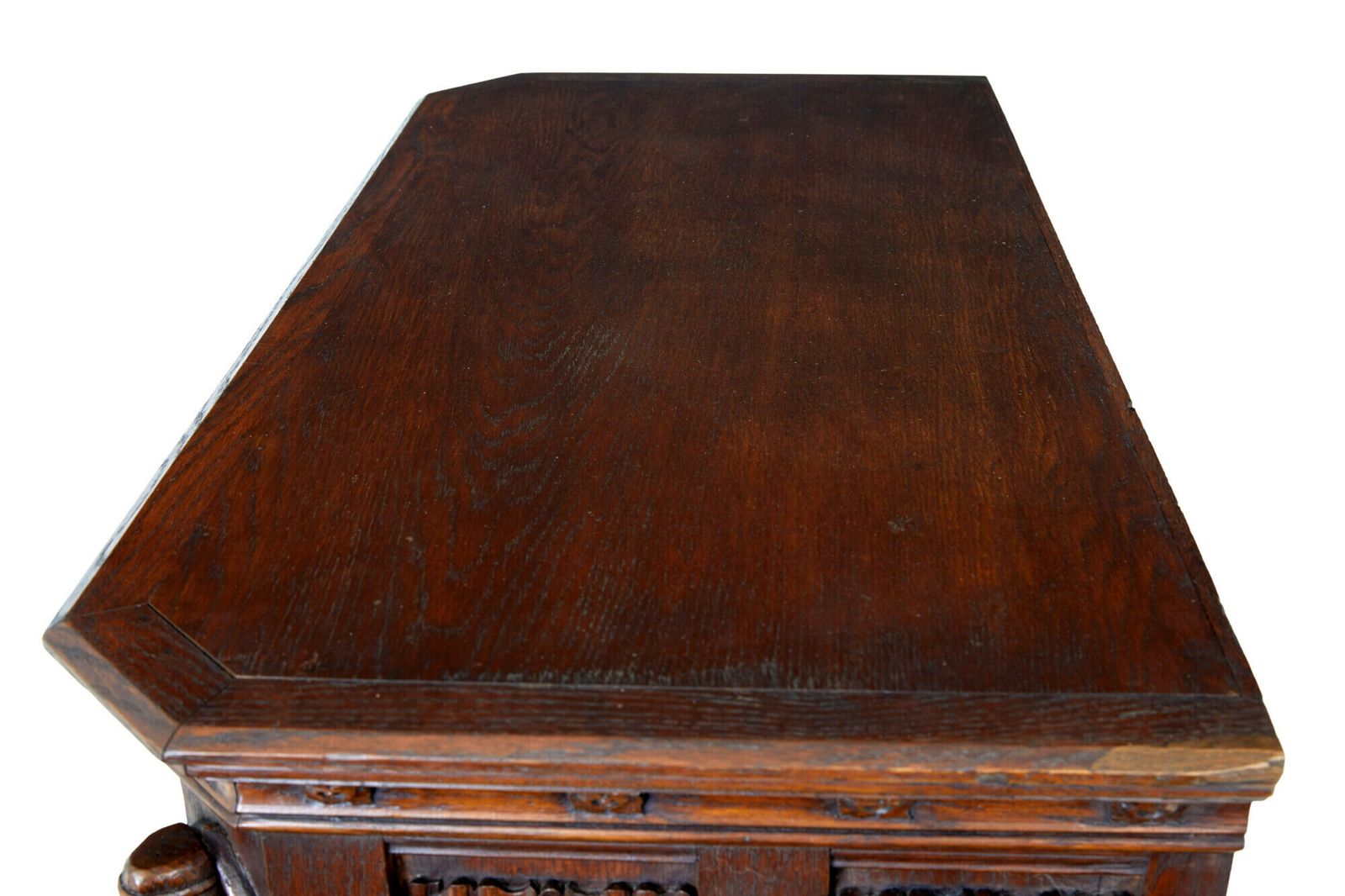 Early 20th Century Carved Oak Renaissance Revival Cupboard photo buy