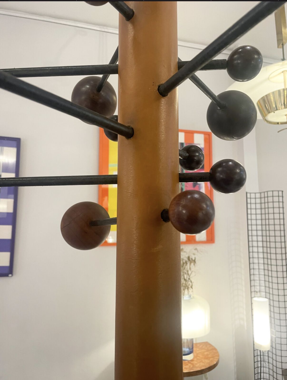 Early Edition T16 Coat Rack By Osvaldo Borsani For Tecno Italy, 1960s photo Furniture