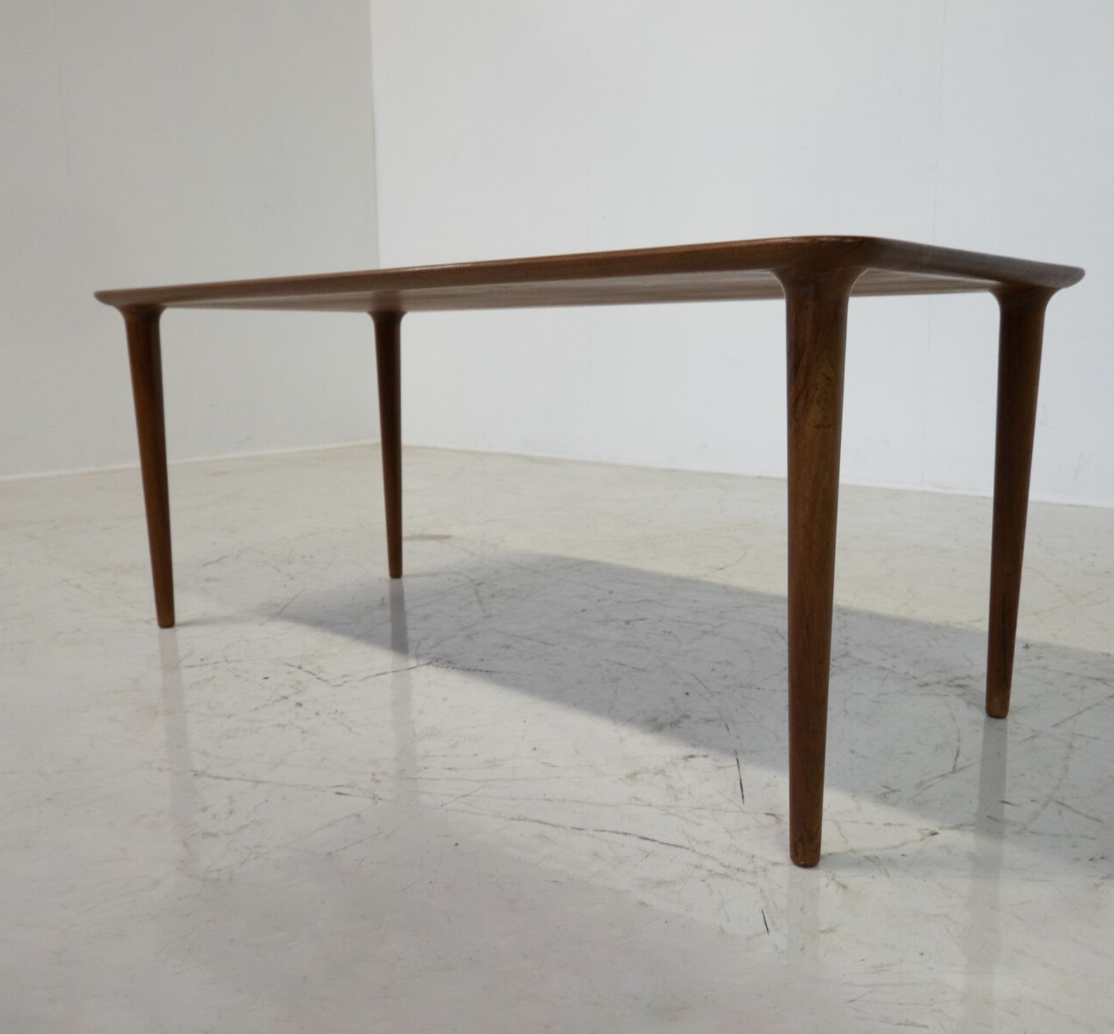photo for sale Mid Century Modern Scandinavian Coffee Table, Teck, 1960s