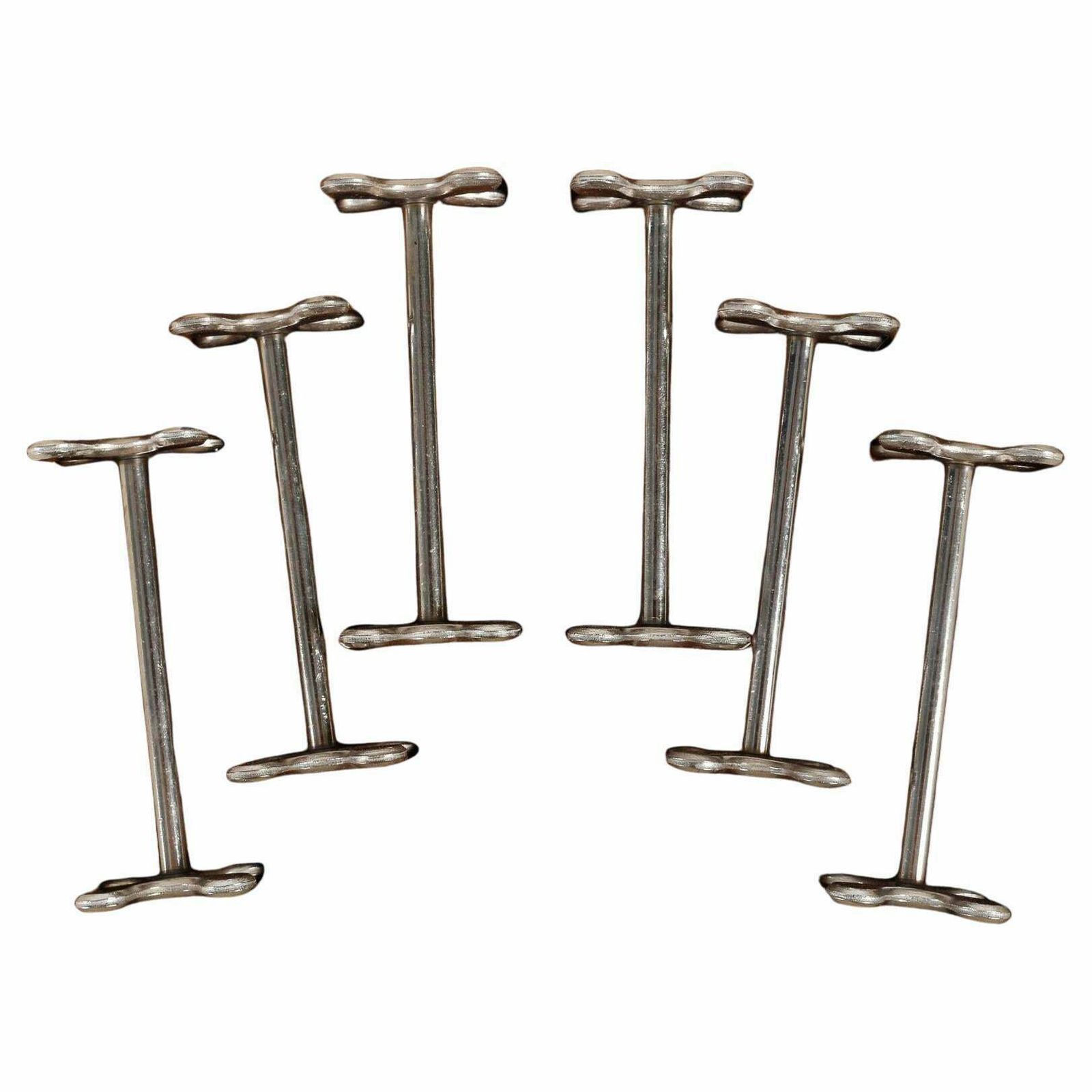 Set Of 6 Knife Rests By La Maison Jean Goujon, 20th Century.