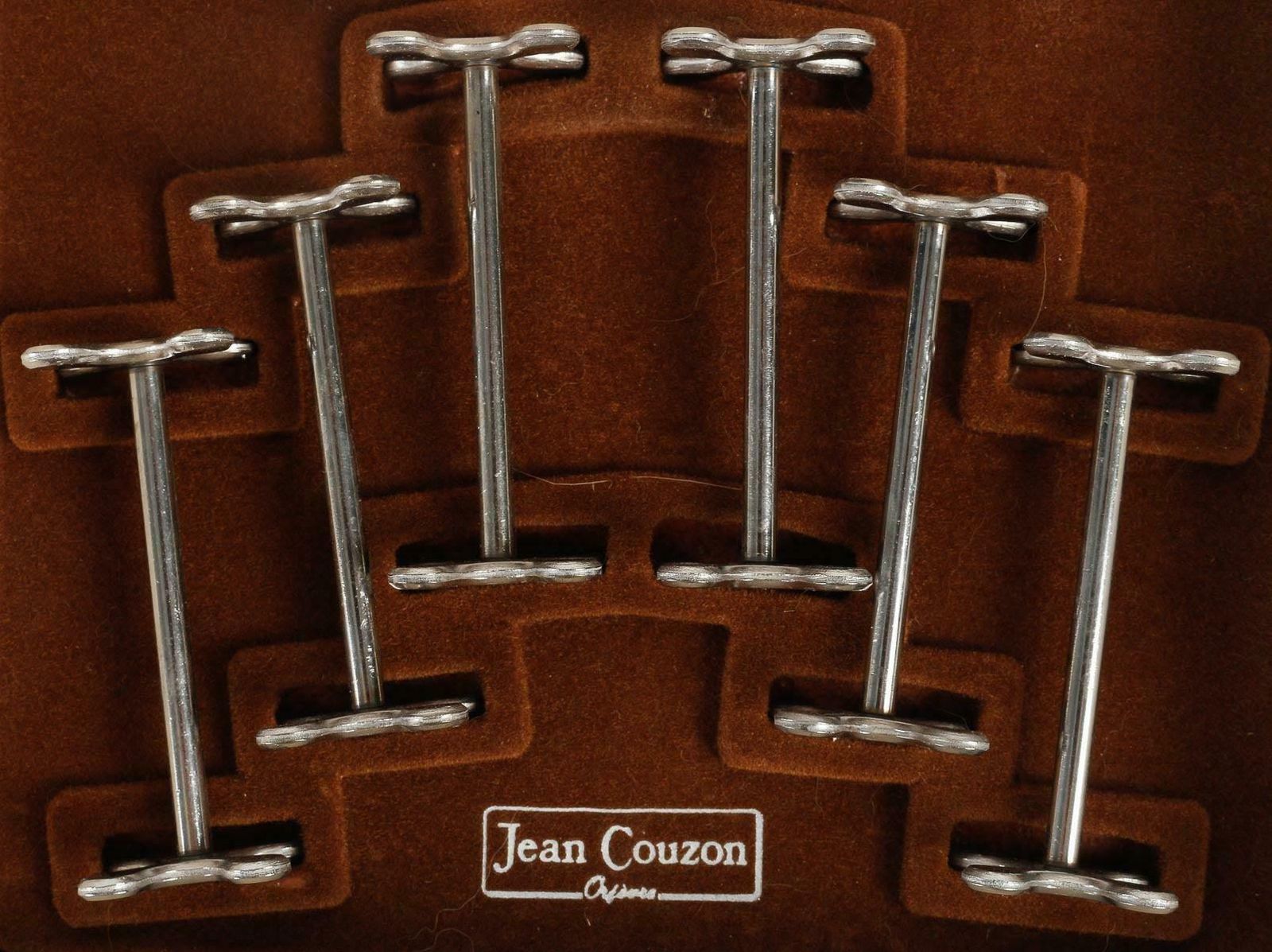 Set Of 6 Knife Rests By La Maison Jean Goujon, 20th Century. photo furniture