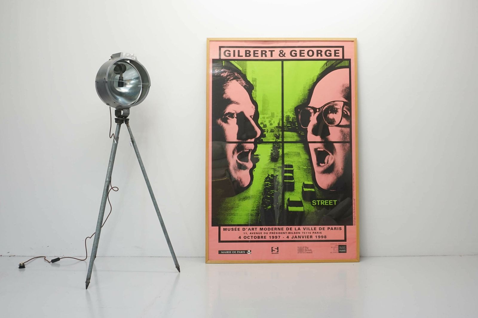 Gilbert & George Museum Poster 'Street'