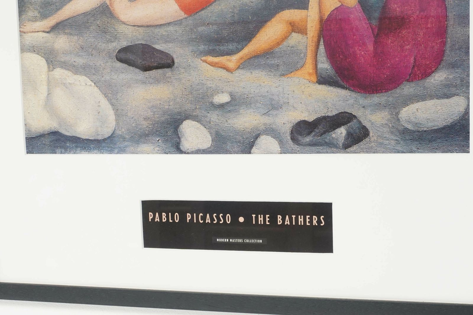 The Bathers, 'Les Baigneuses' Framed Picasso Poster photo furniture