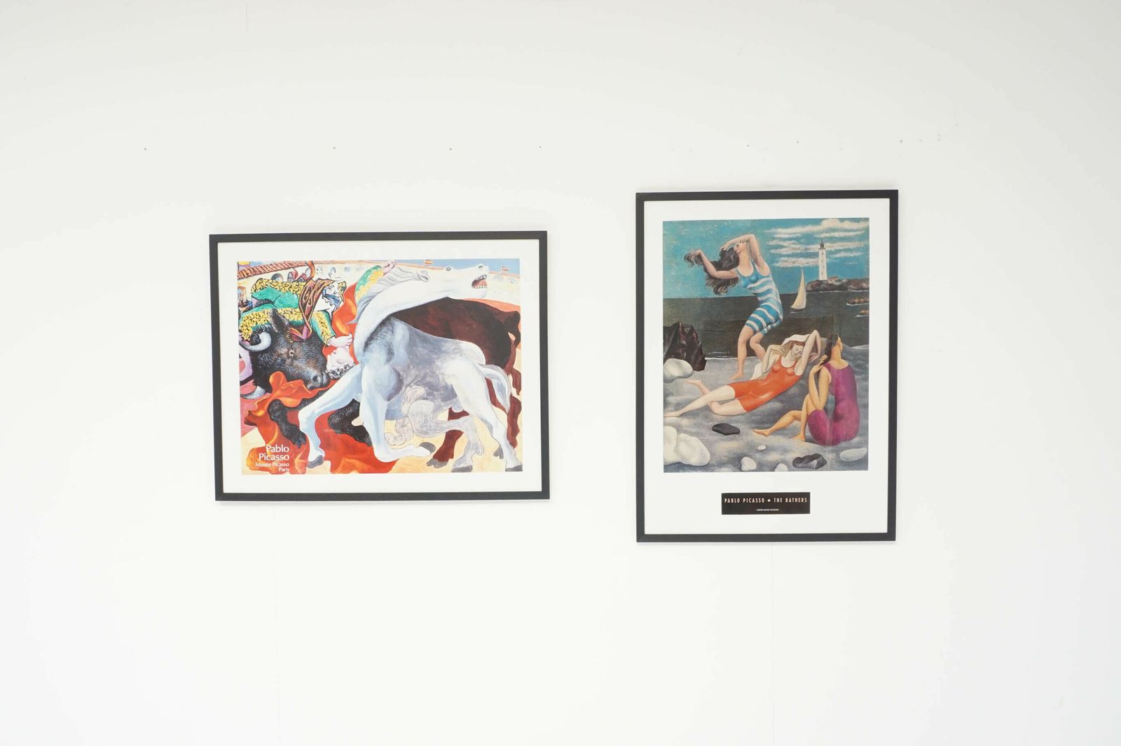 The Bathers, 'Les Baigneuses' Framed Picasso Poster photo for sale