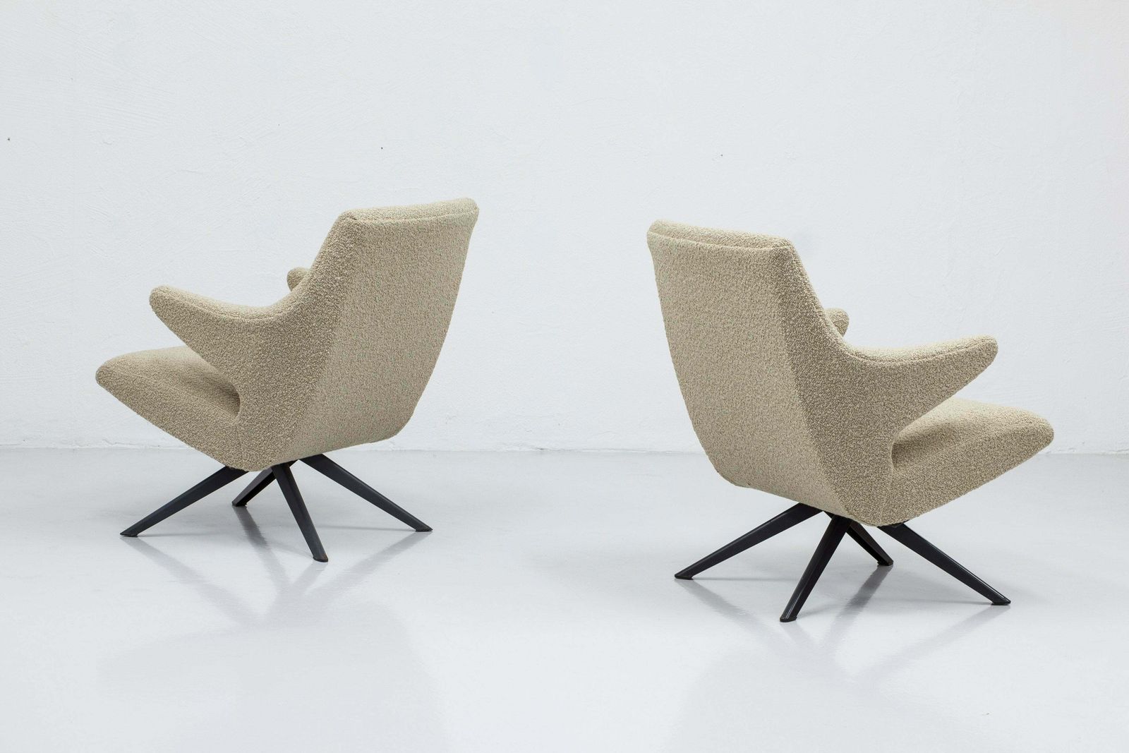Rare Lounge Chairs By Bengt Ruda