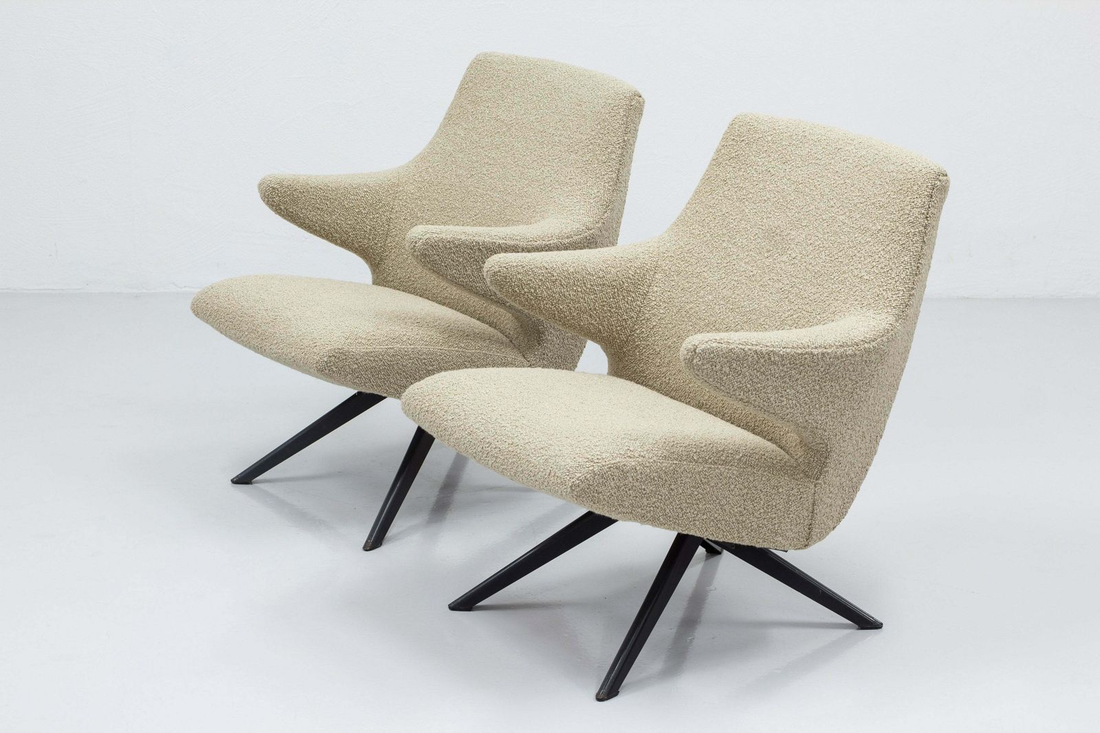 Rare Lounge Chairs By Bengt Ruda photo for sale