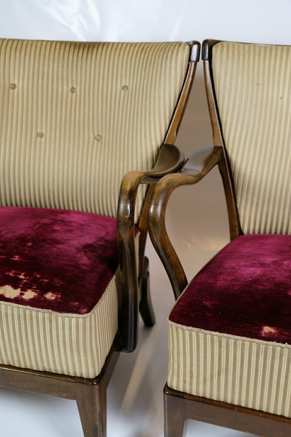 Armchairs Model 177 By Alfred Christiansen For Slagelse Møbelfabrik 1950s photo furniture
