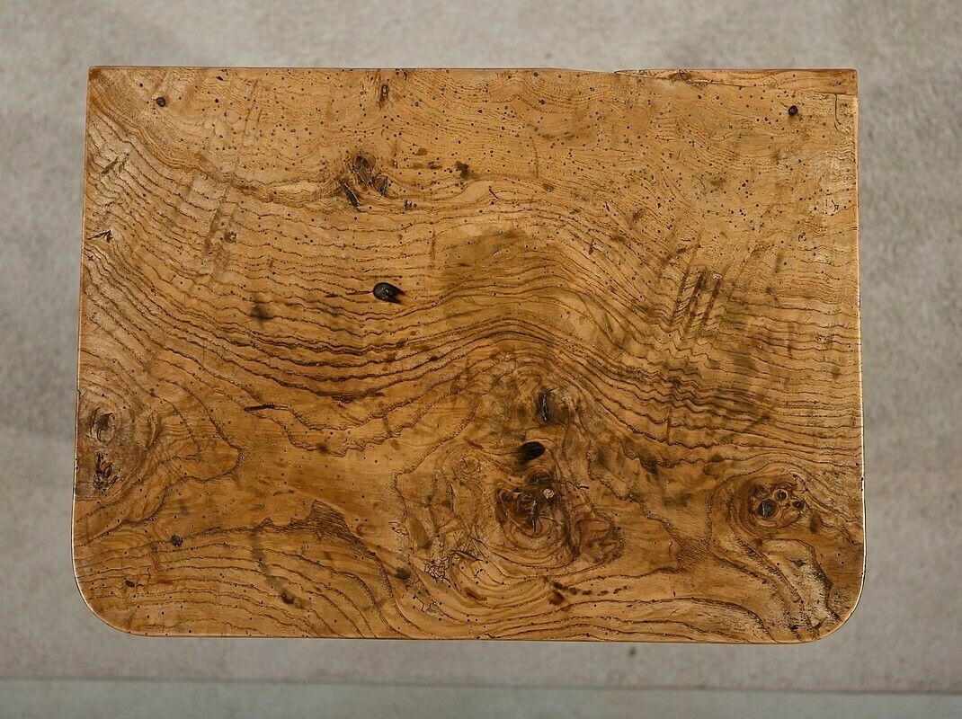 Ash Bedside Table, Restoration Period – 1st Part 19th Century photo vinterior
