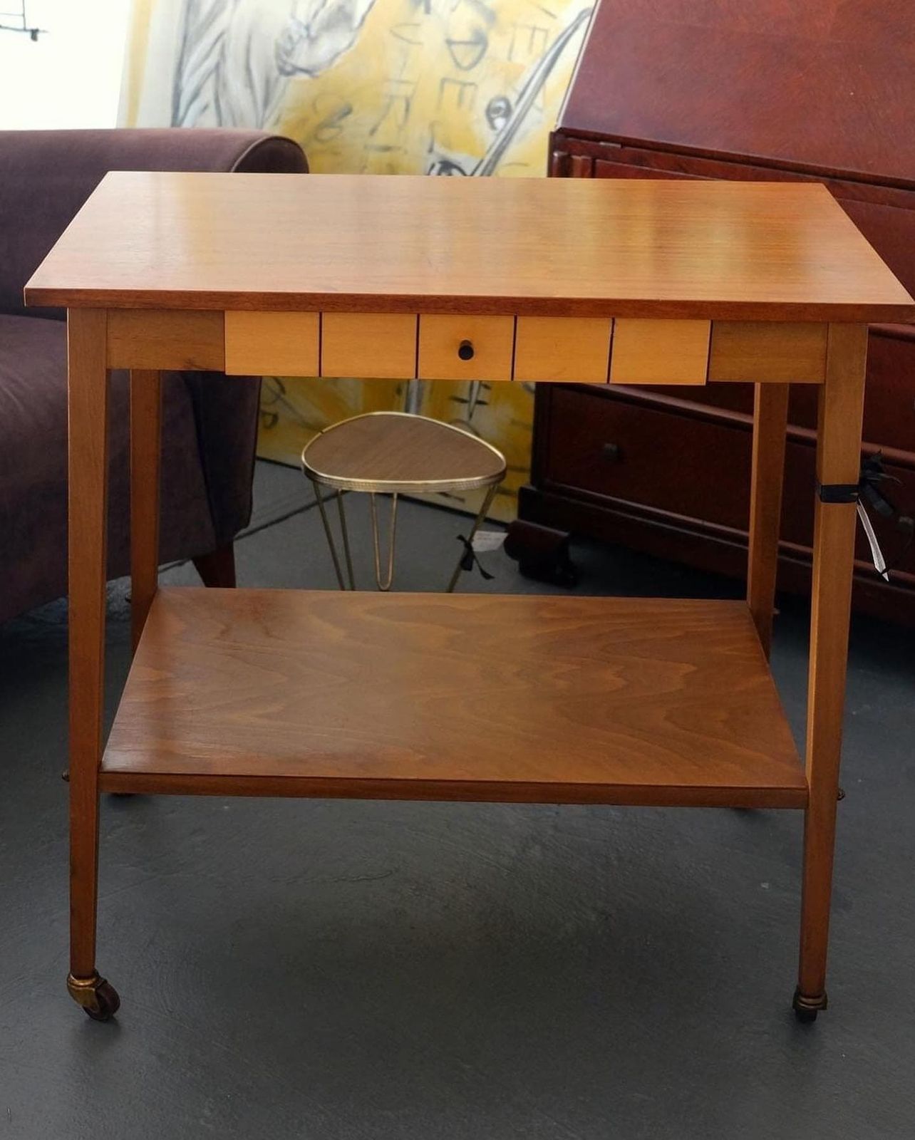 Midcentury Danish Design Hallway Cabinet, Sideboard photo furniture