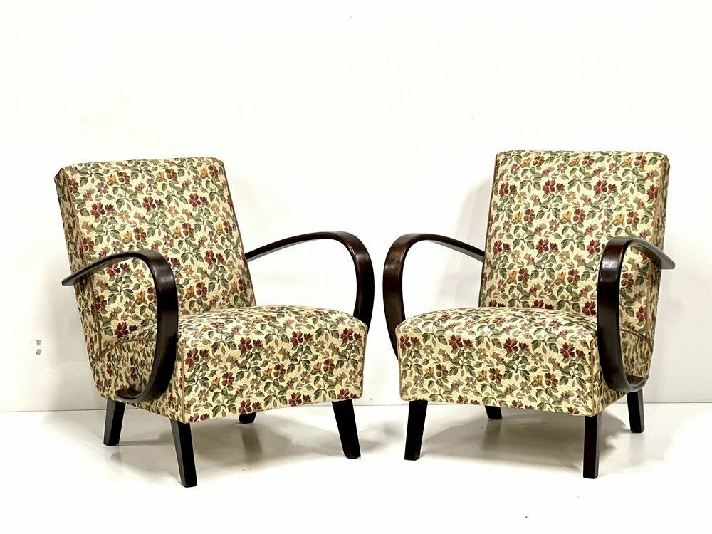 Vintage Armchairs By Jindrich Halabala, Set Of 2 photo furniture