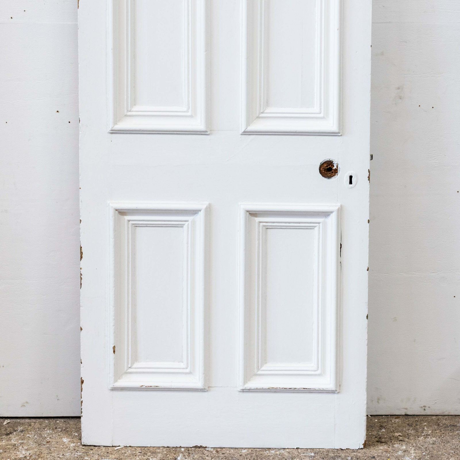 Reclaimed 4 Panel Door 203.5cm X 83.5cm photo for sale