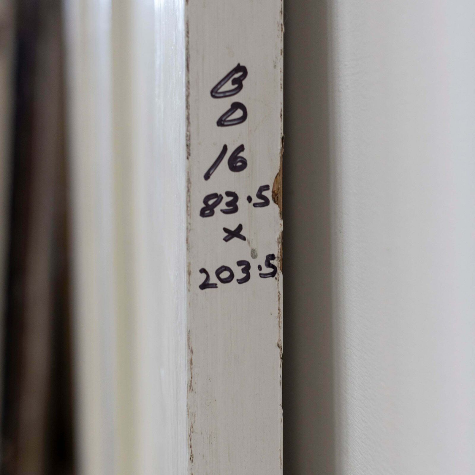 photo vintage Reclaimed 4 Panel Door 203.5cm X 83.5cm