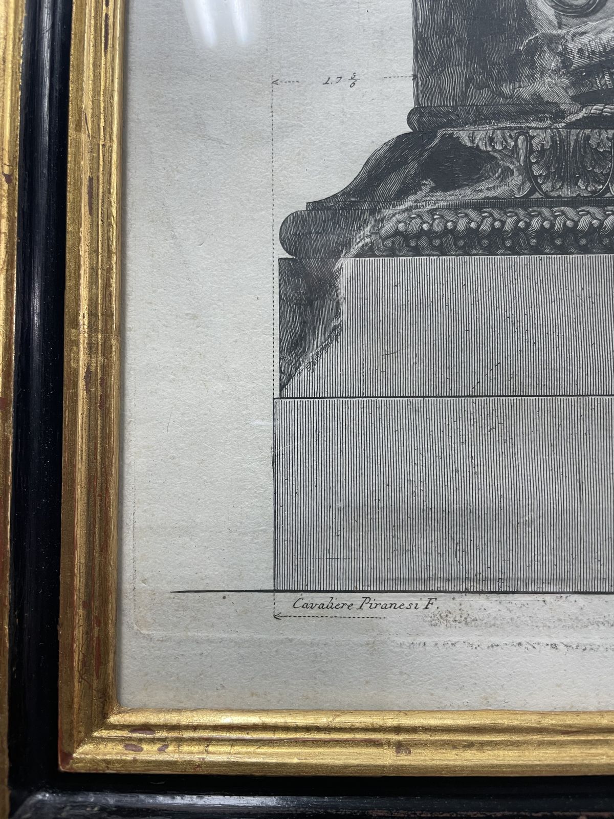 Piranesi 2 Engravings "Frontals Of Trajan's Column Pedestal" XVIII photo Art