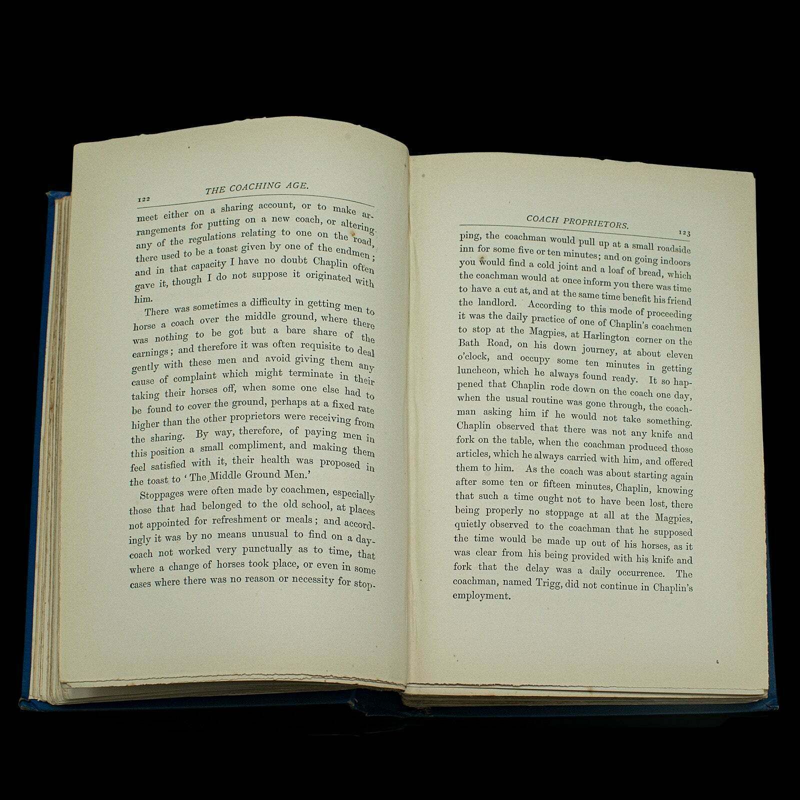 Antique Book, The Coaching Age, Stanley Harris, English, Hard Bound, Victorian photo vintage