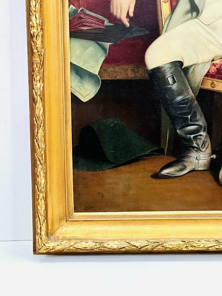 Xaver Diblik, Napoleon Bonaparte Portrait, 1950, Schilderij photo Kunst