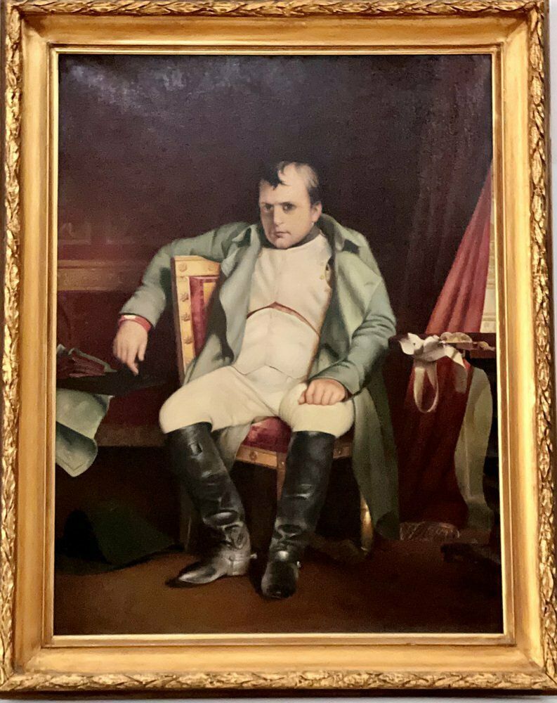 photo for sale Xaver Diblik, Napoleon Bonaparte Portrait, 1950, Painting