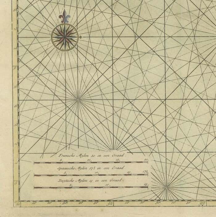 Antique Print Of The Malabar Coast Of India Showing The Voc Establishments, 1726 photo furniture
