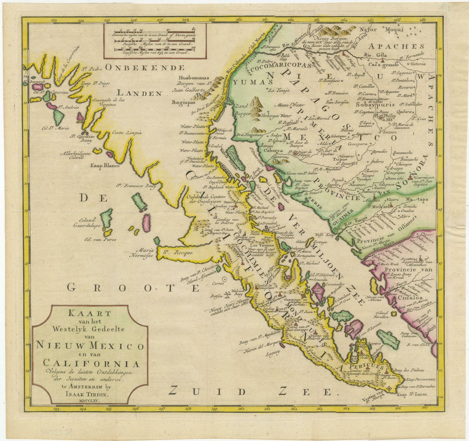 Antique Map Of Baja California And Parts Of Alta California, Arizona And Sonora photo furniture