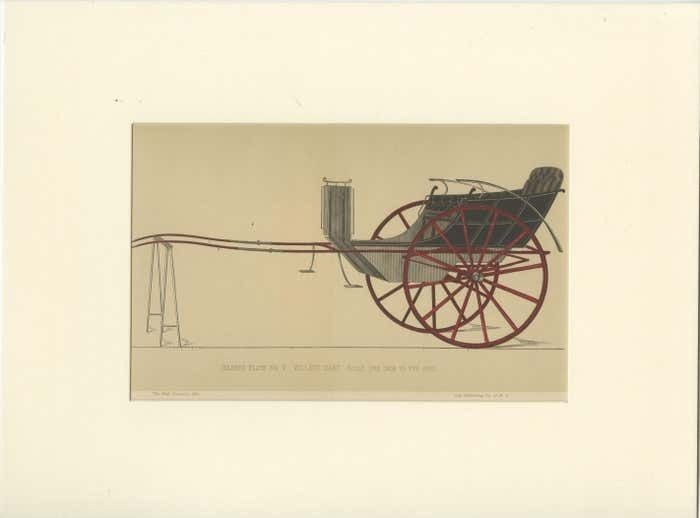 Antique Print Of A Village Cart photo furniture