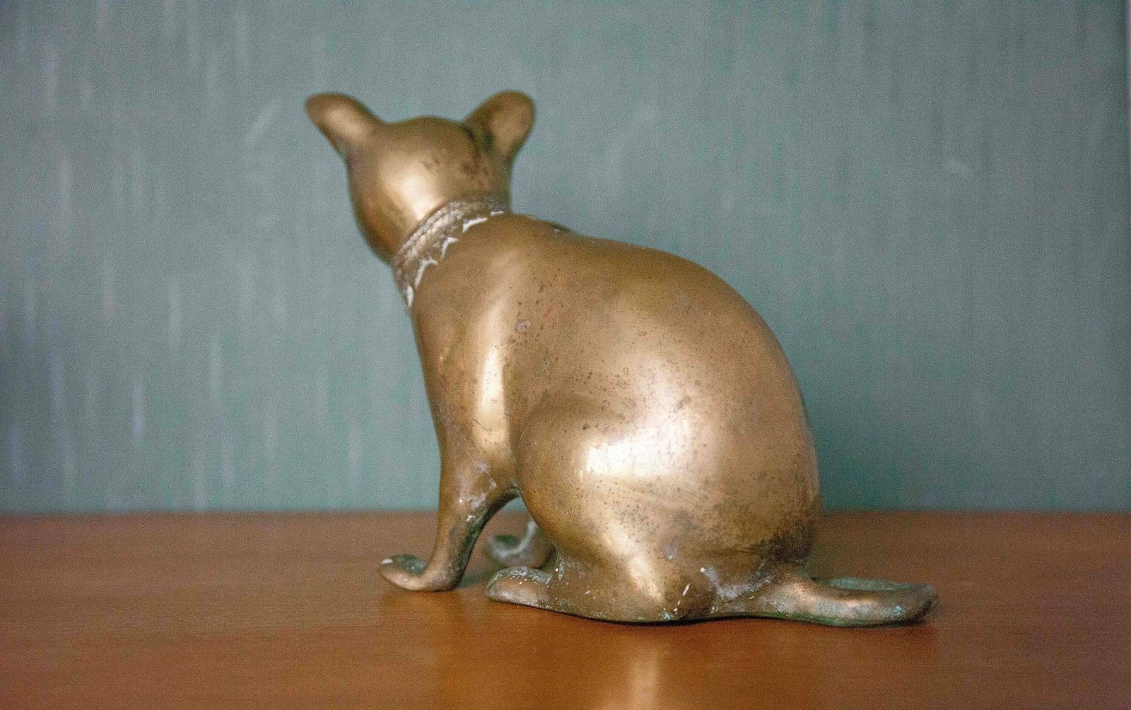 Vintage Statue, Egyptian Cat Statue, Large Bronze Cat, Bronze Cat, Collection, Egyptian Cat photo 161.0
