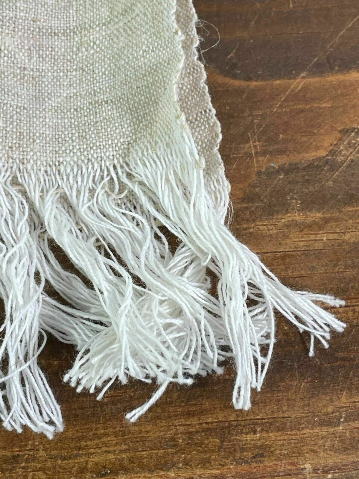 Large Vintage Antique French Hungarian Hemp Linen Table Cloth Upholstery Fabric photo Textiles