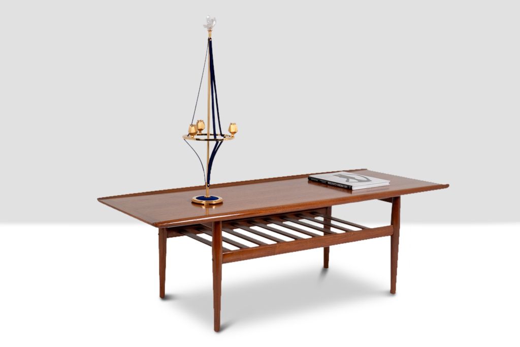 Grete Jalk For Glostrup. “Gj106” Coffee Table In Teak. 1960s. photo furniture