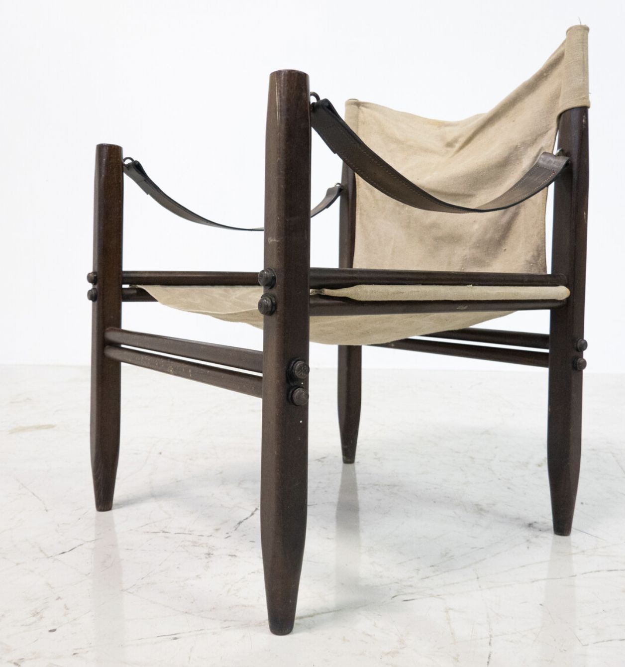 photo furniture Pair Of Safari Armchairs By Gianfranco Legler For Zanotta, 1960s