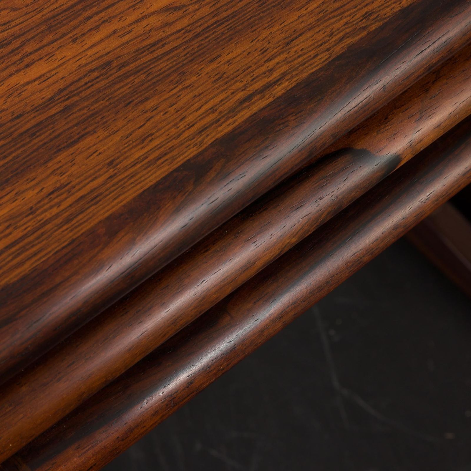 Furniture Kai Kristiansen Rosewood Nesting Tables For Vildbjerg Möbelfabrik, Denmark 1960s photo