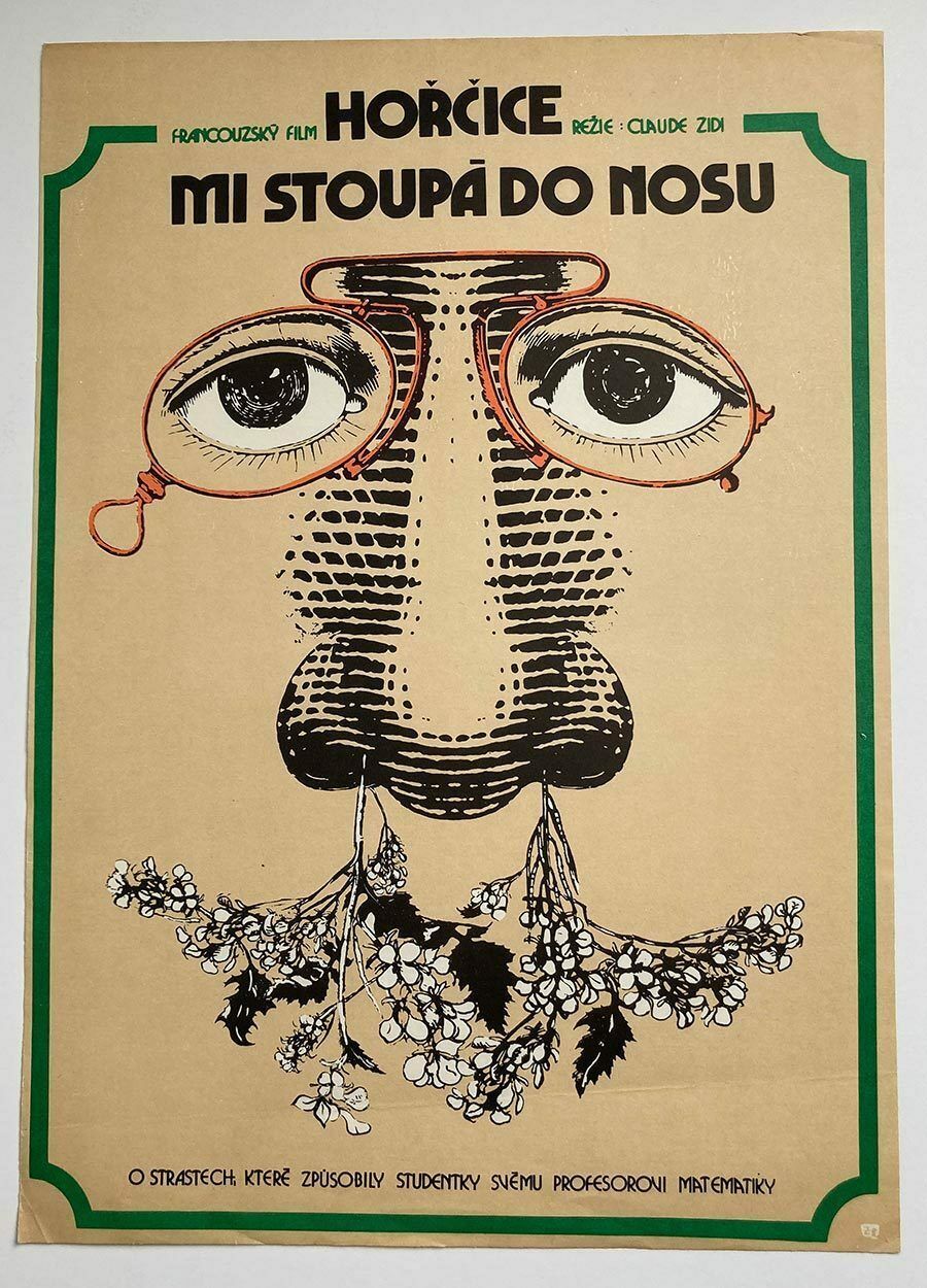 Movie Poster, I’m Loosing My Temper / Lucky Pierre, H. Michalíková, 1979
