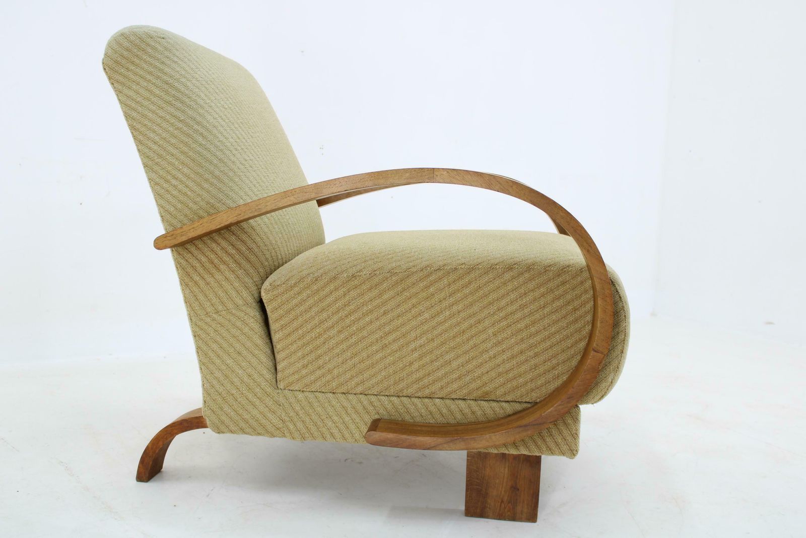 1930s Art Deco Armchair, Czechoslovakia photo furniture