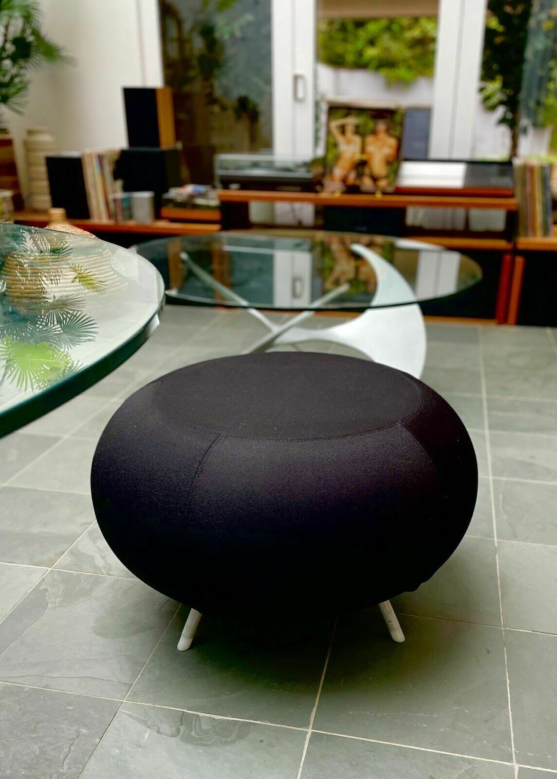 Allermuir A620 Pebble Stool/Seating Unit In Havana Extreme (Black)