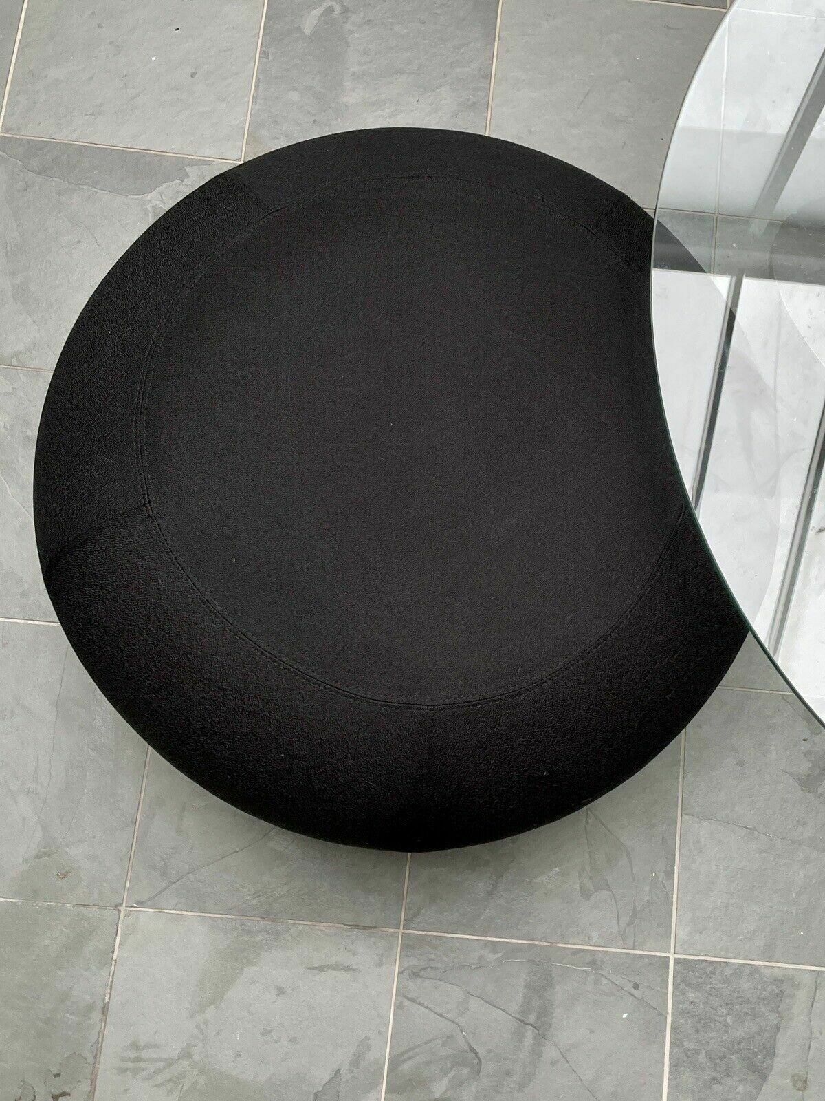 photo vintage Allermuir A620 Pebble Stool/Seating Unit In Havana Extreme (Black)