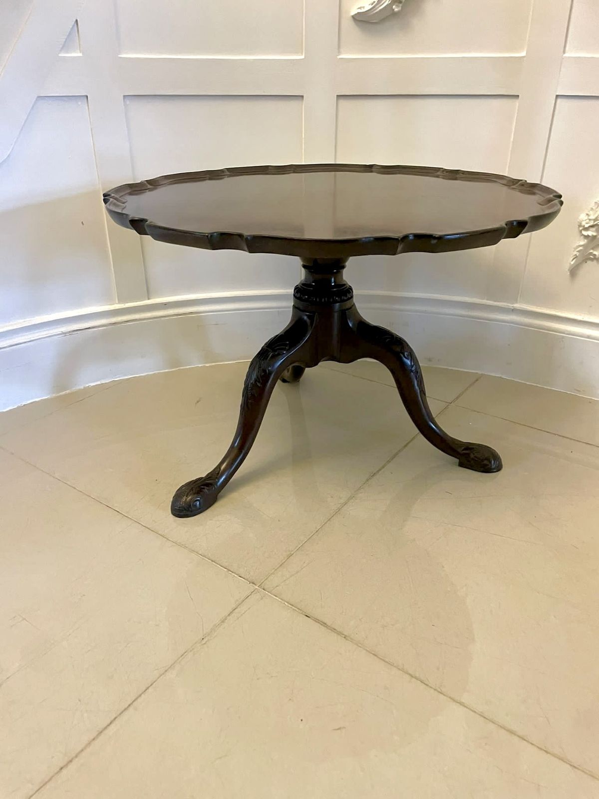 Antique George III Quality Mahogany Coffee Table photo Furniture