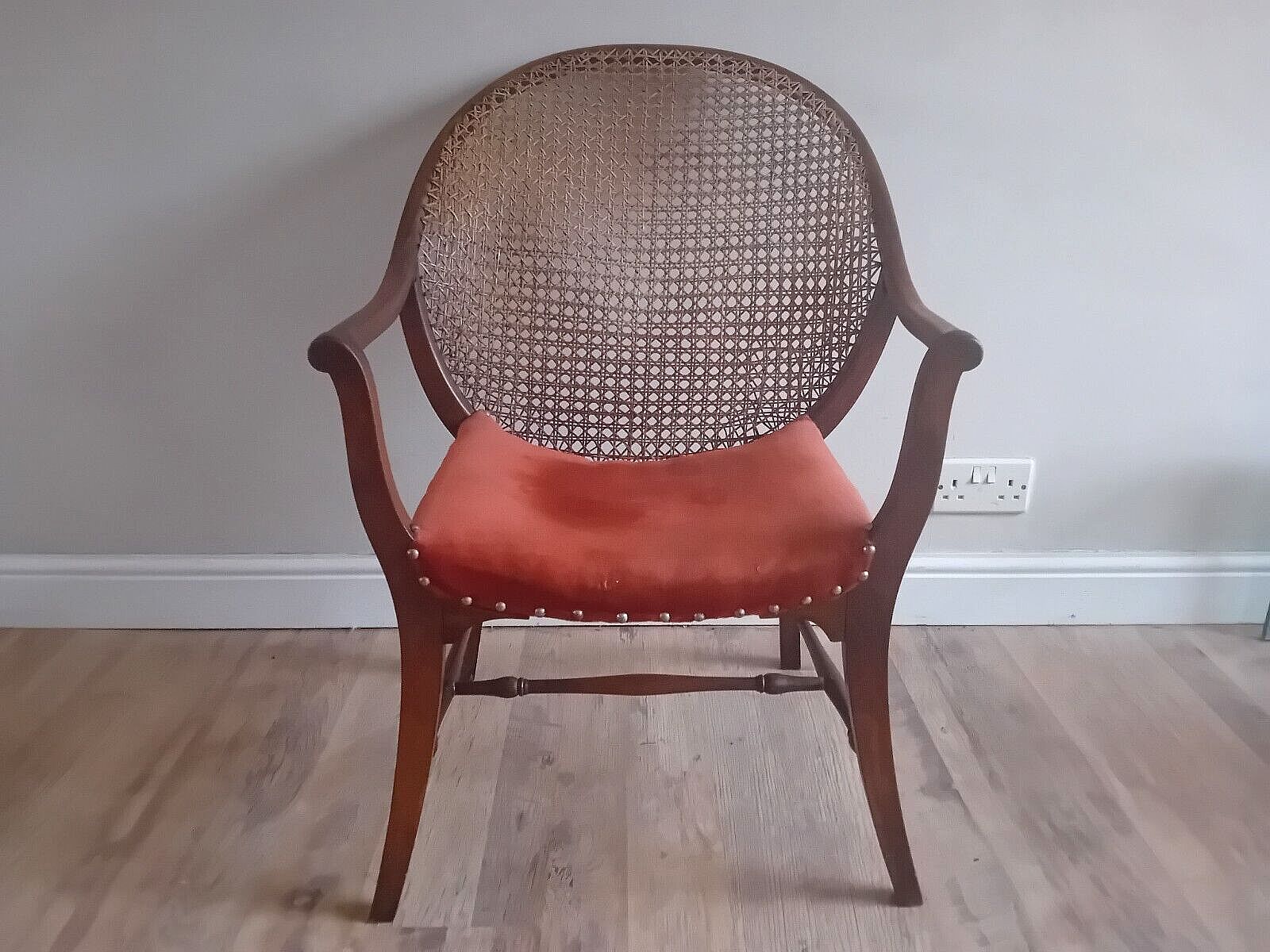 Delightful French Art Deco 1920's Elm Bedroom , Landing , Hall ,Armchair