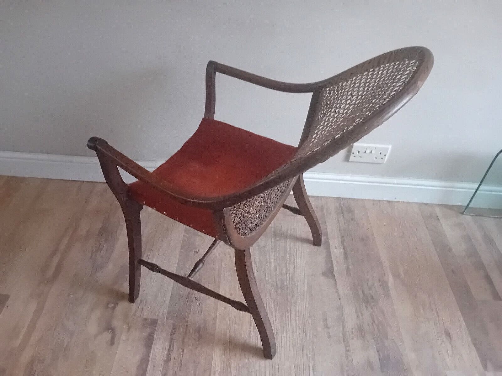 Delightful French Art Deco 1920's Elm Bedroom , Landing , Hall ,Armchair photo Furniture
