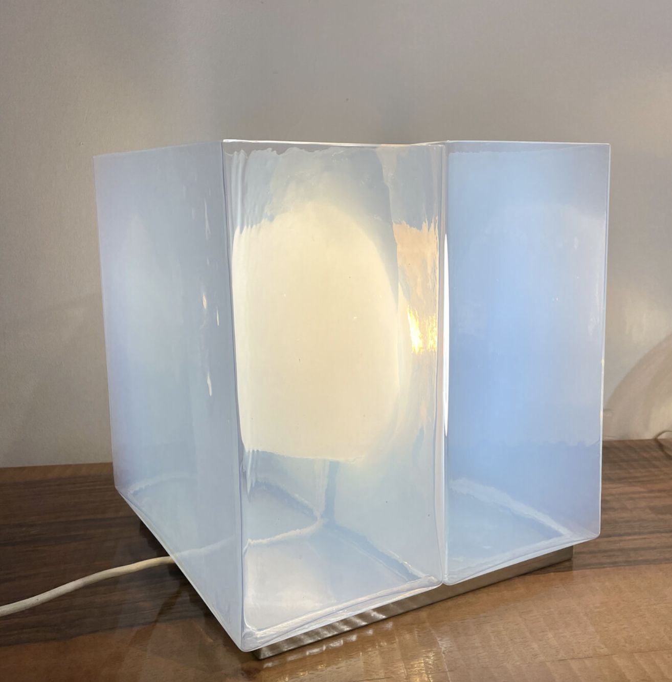 Table Lamp/Vase Model ‘Lt323’ By Carlo Nason For Mazzega, Italy, 1960s photo vintage