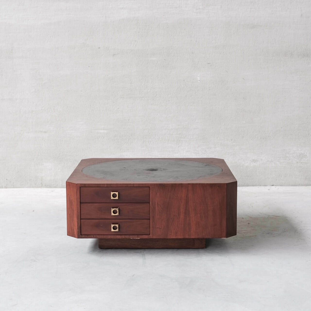 Mid Century Spanish Coffee Table Attr. To Jordi Vilanova