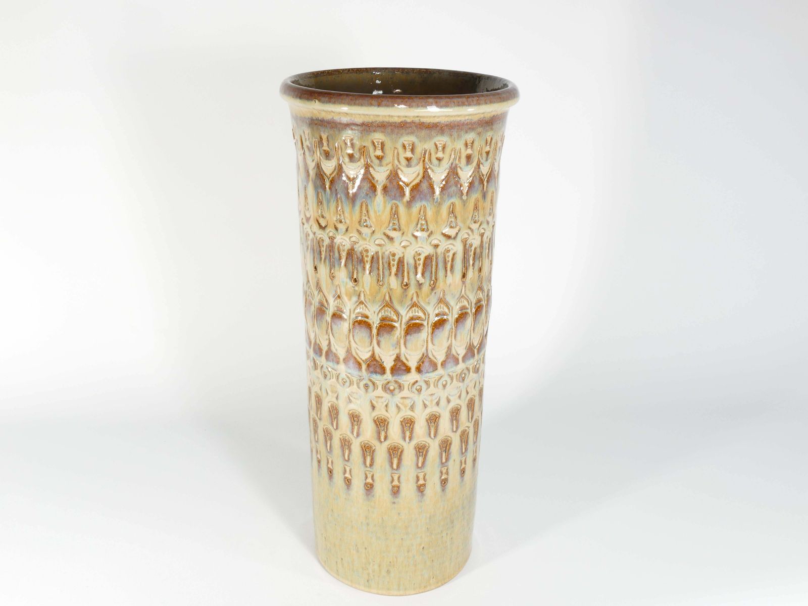 photo furniture Scandinavian Modern Stoneware Floor Vase, "3119" Søholm Stentøj, 1960's